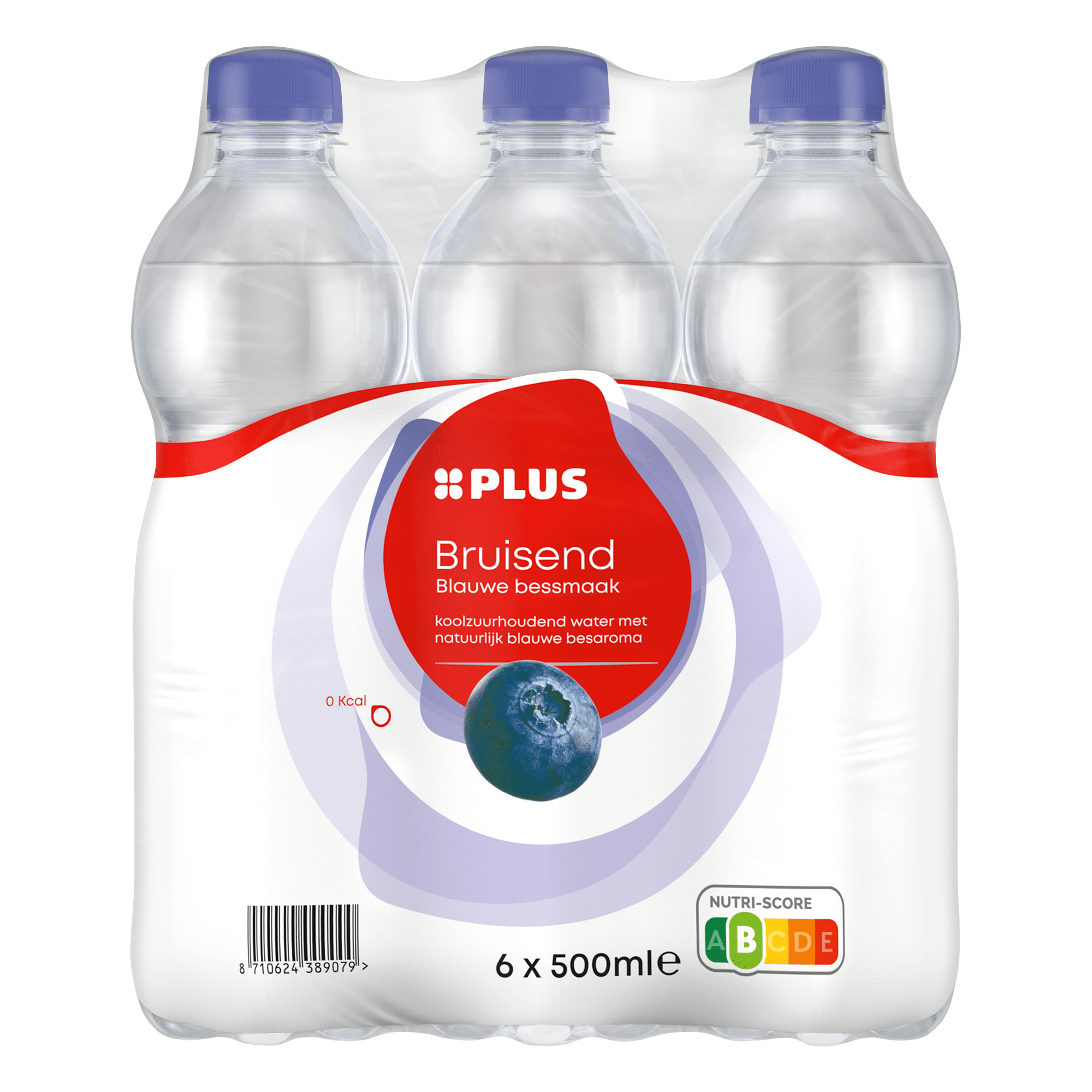 PLUS Bruisend water bosbes