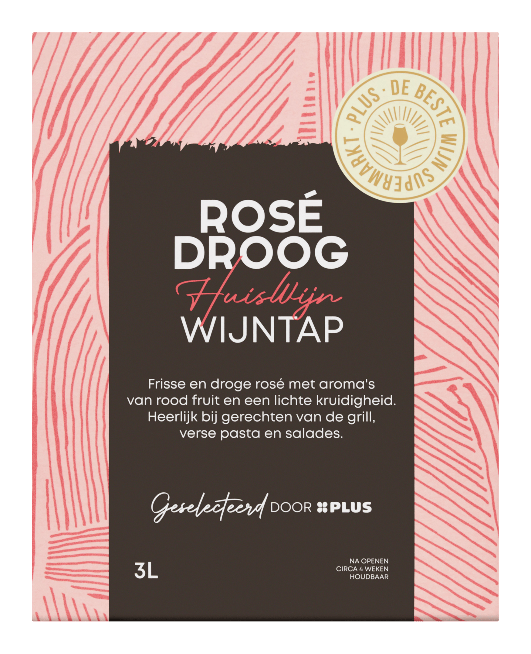 PLUS Huiswijn Rosé droog wijntap