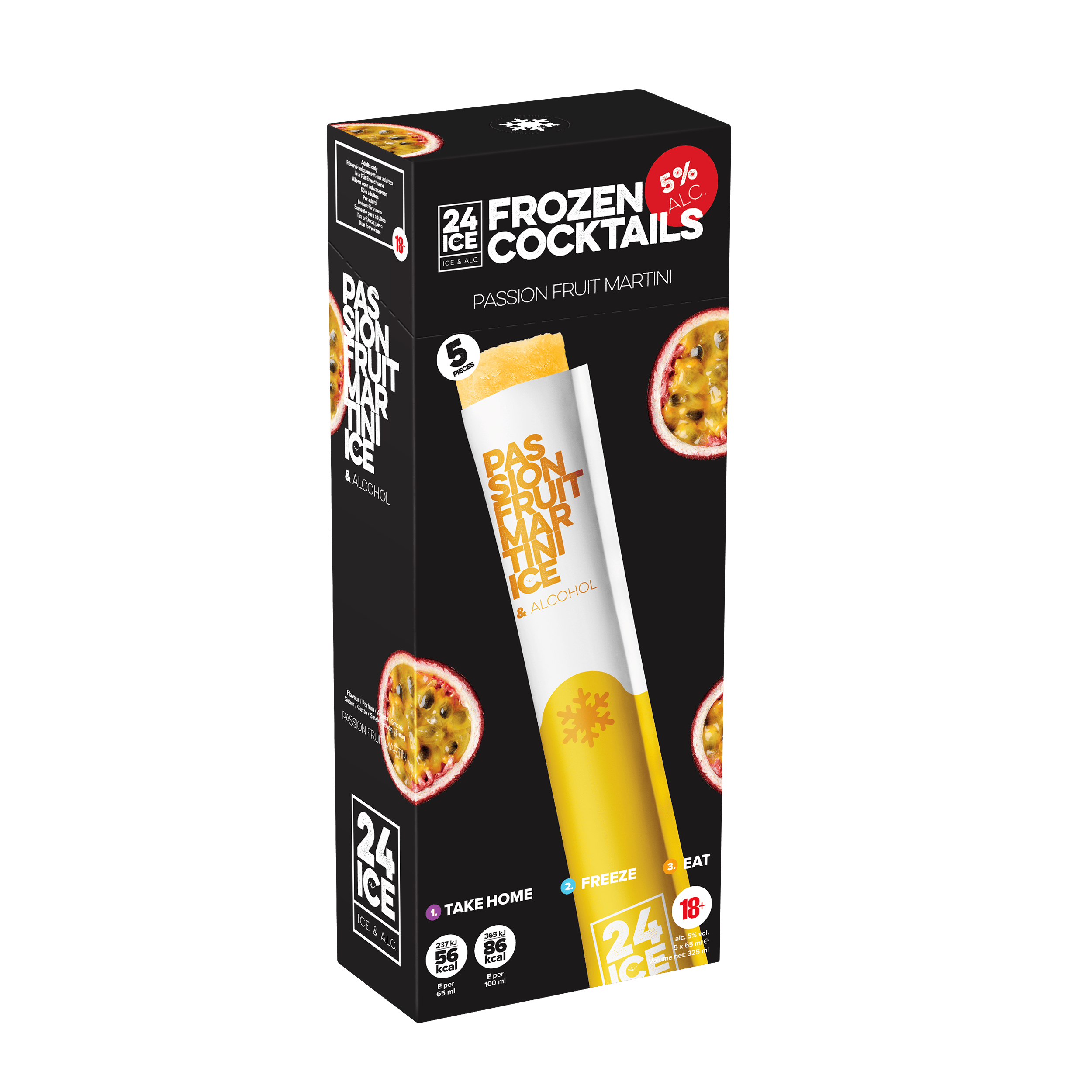 24 ICE Frozen Cocktails Passion Fruit Martini