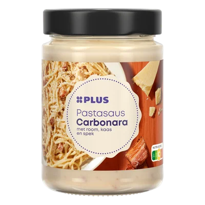 PLUS Pastasaus carbonara