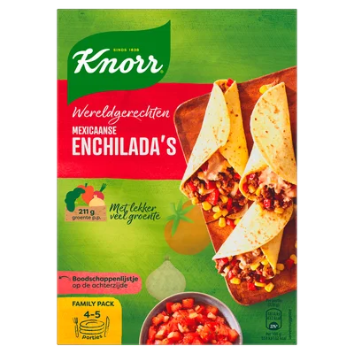 Knorr Wereldgerecht Mexicaanse enchiladas