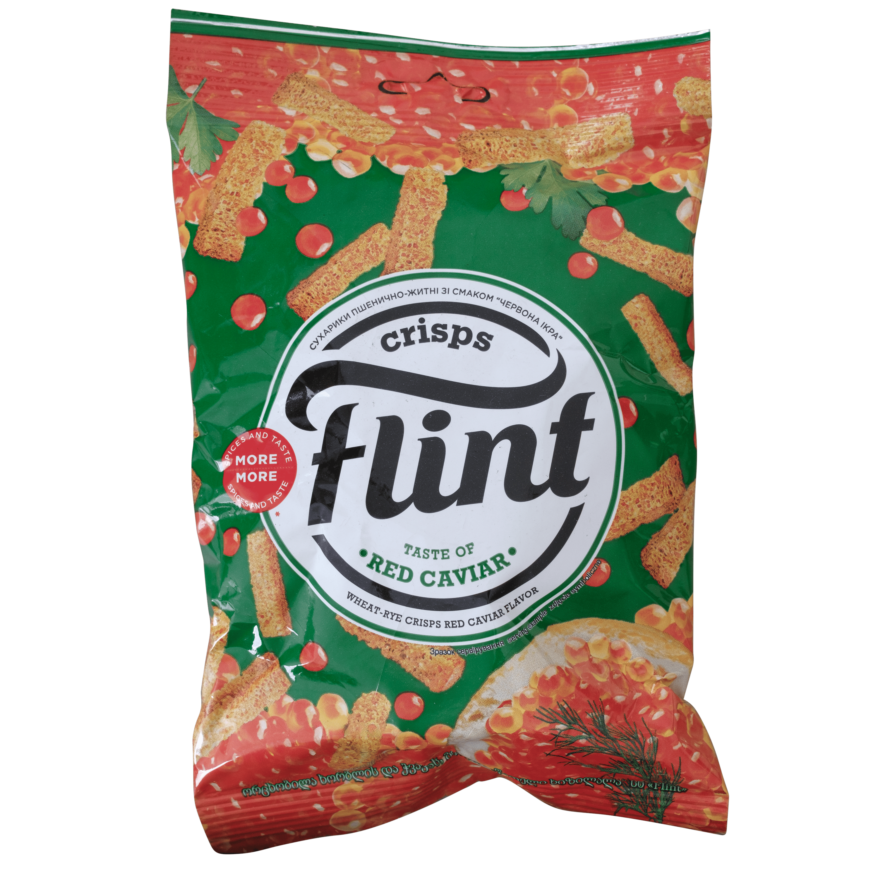 Flint Wheat Rusks Red Caviar