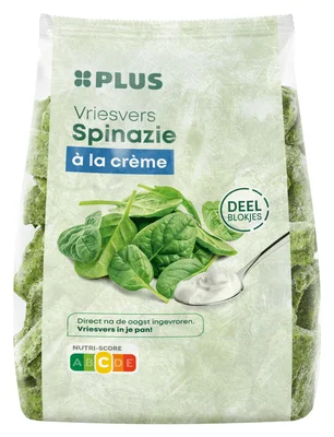 PLUS Spinazie à la crème
