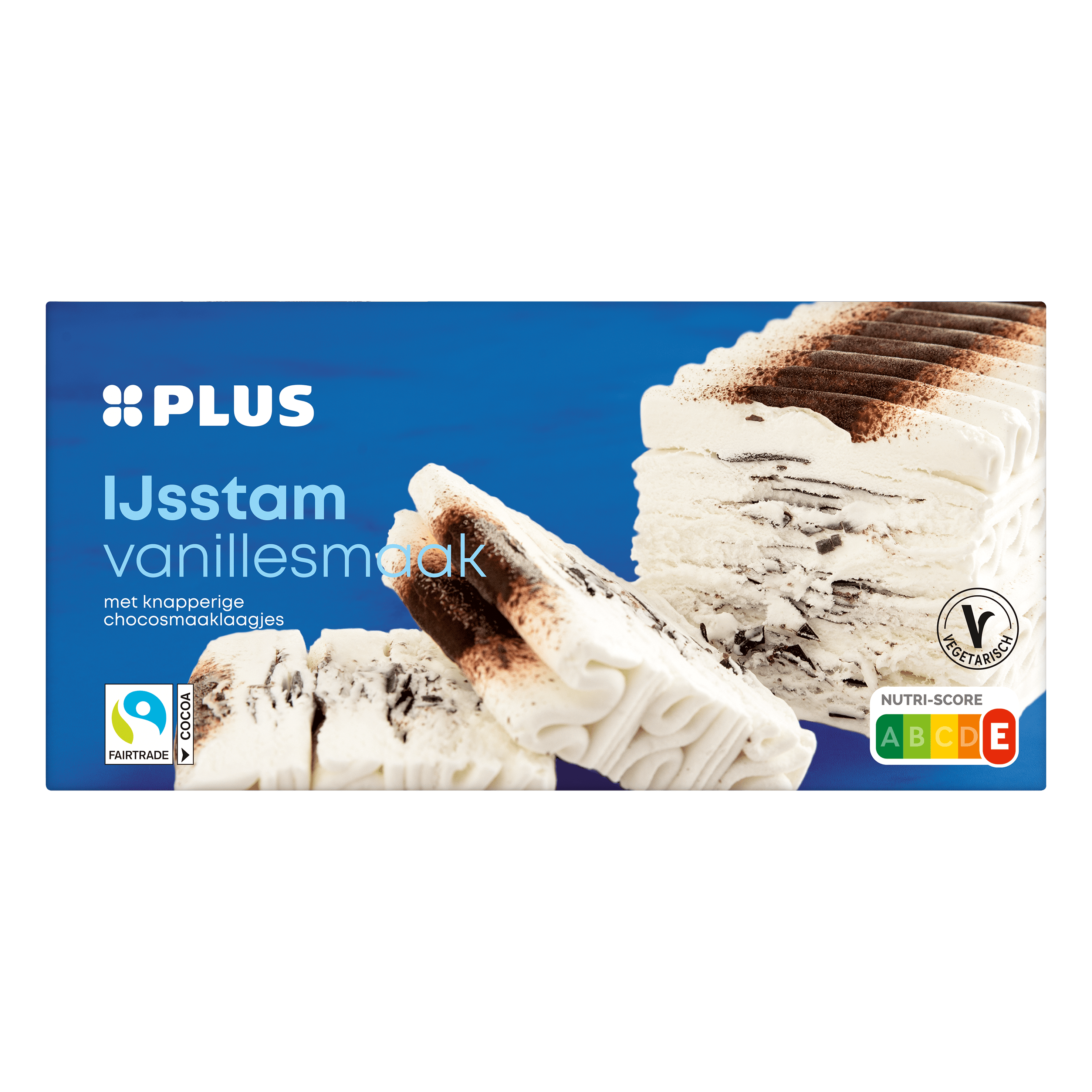 PLUS ijsstam vanillesmaak