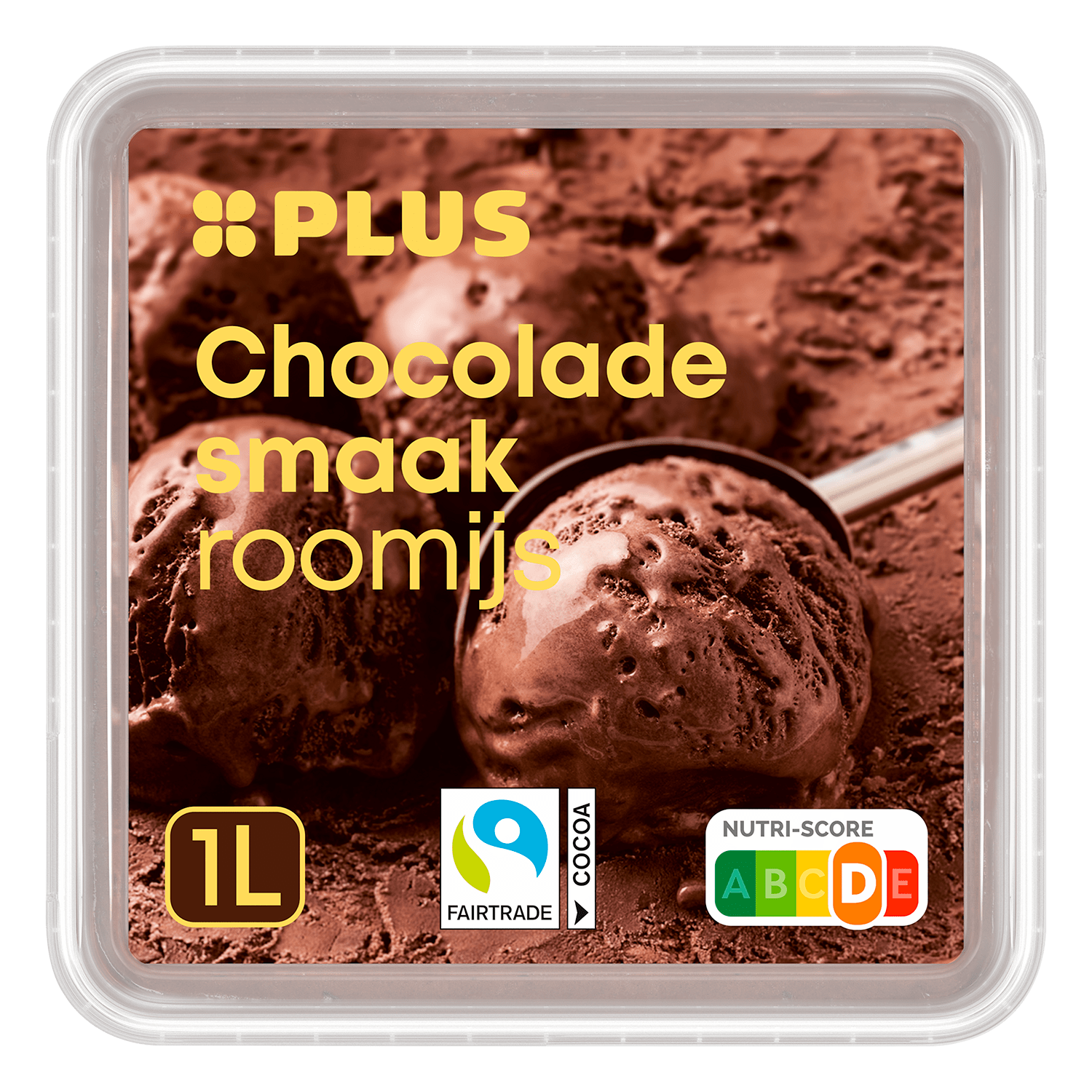 PLUS Roomijs chocolade