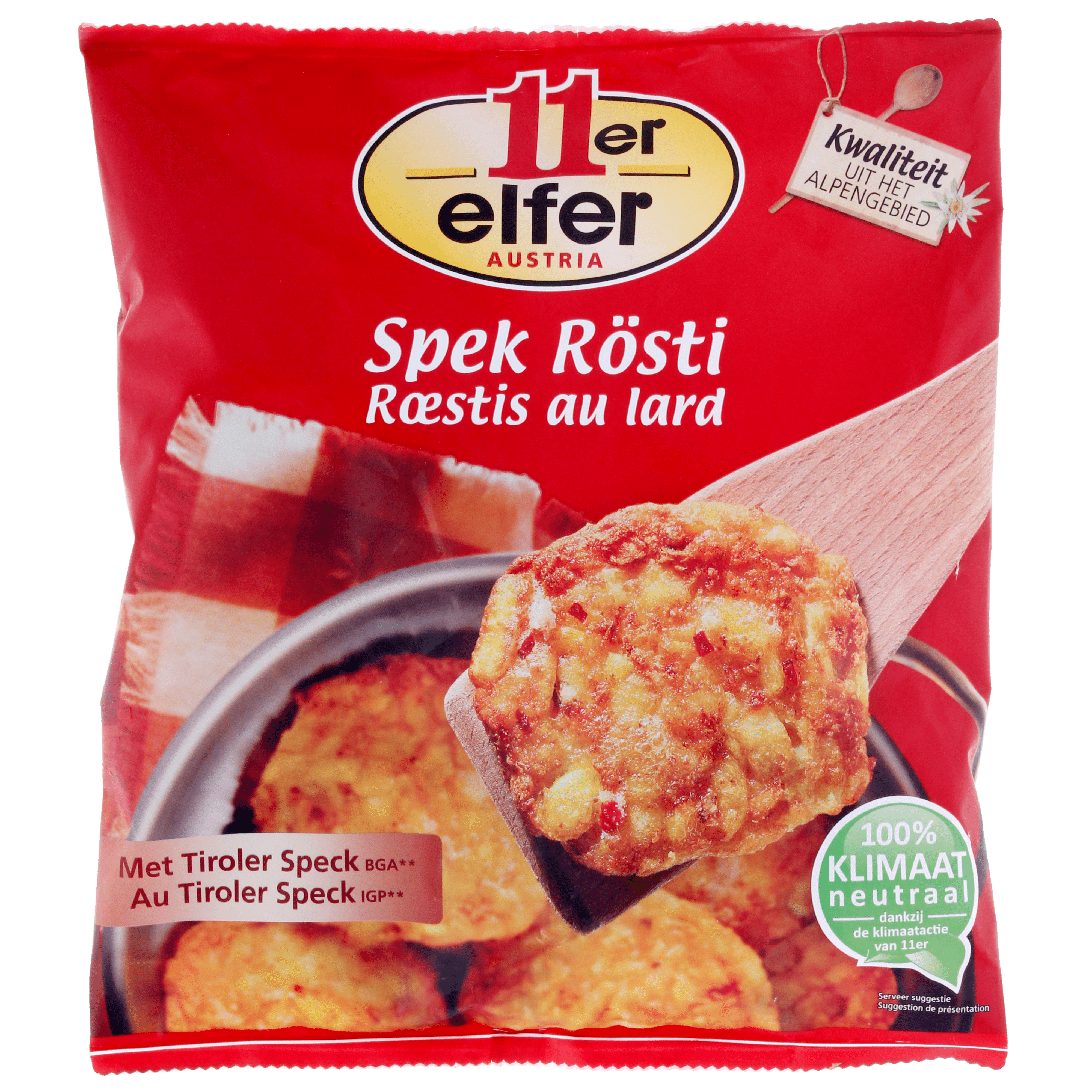 11er Ambachtelijk spek rosti