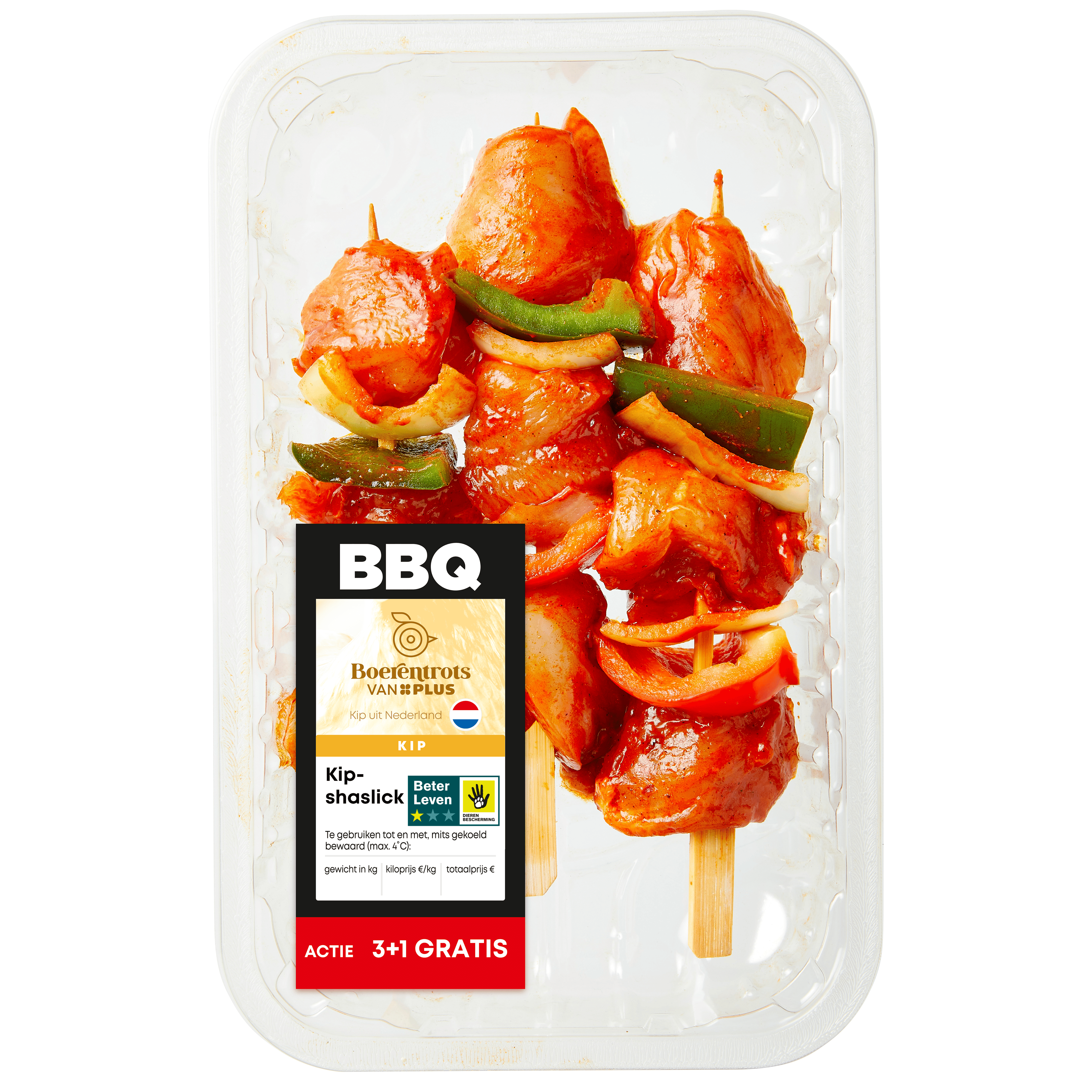 PLUS Boerentrots Kipshaslick