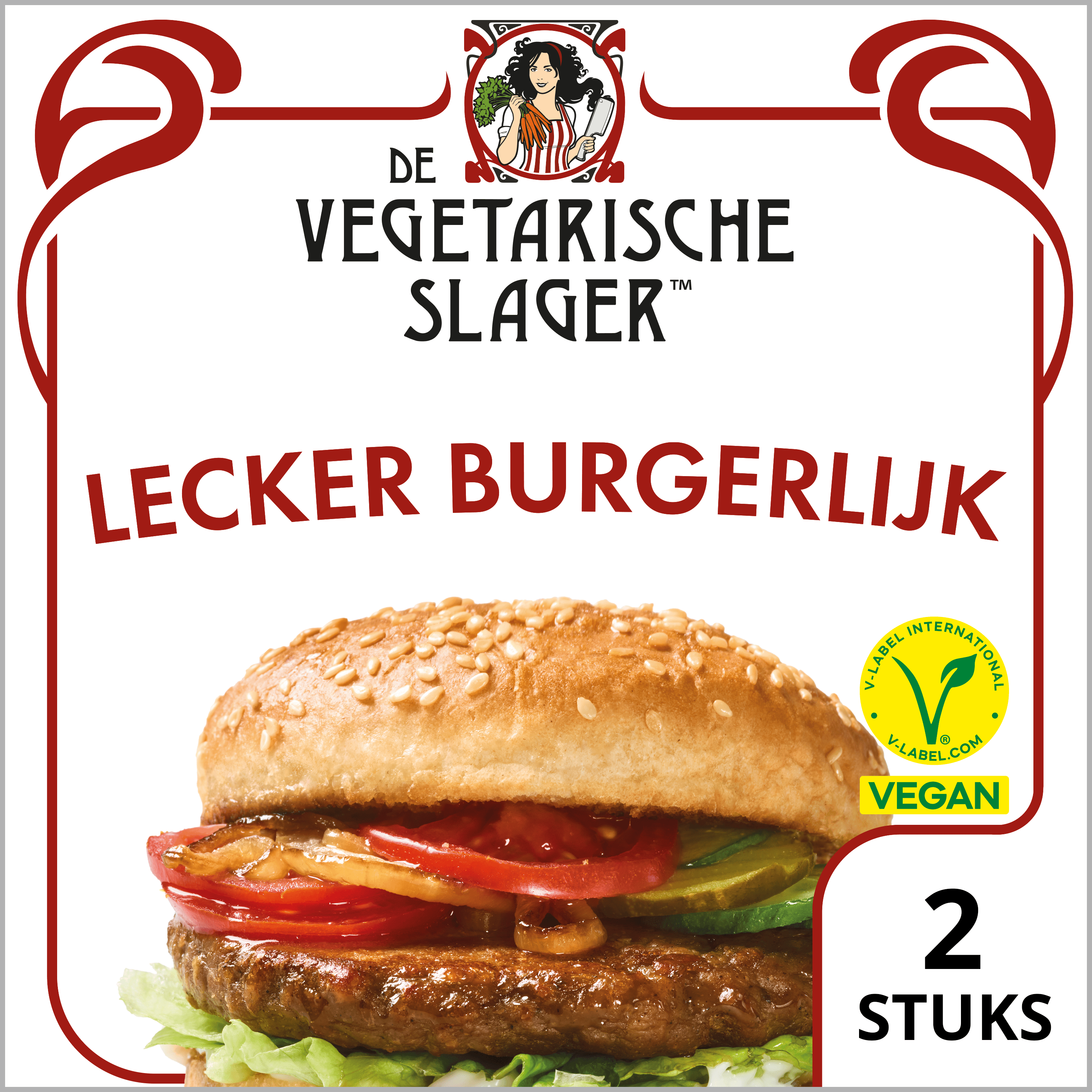 Vegetarische Slager Lecker Burgerlijk