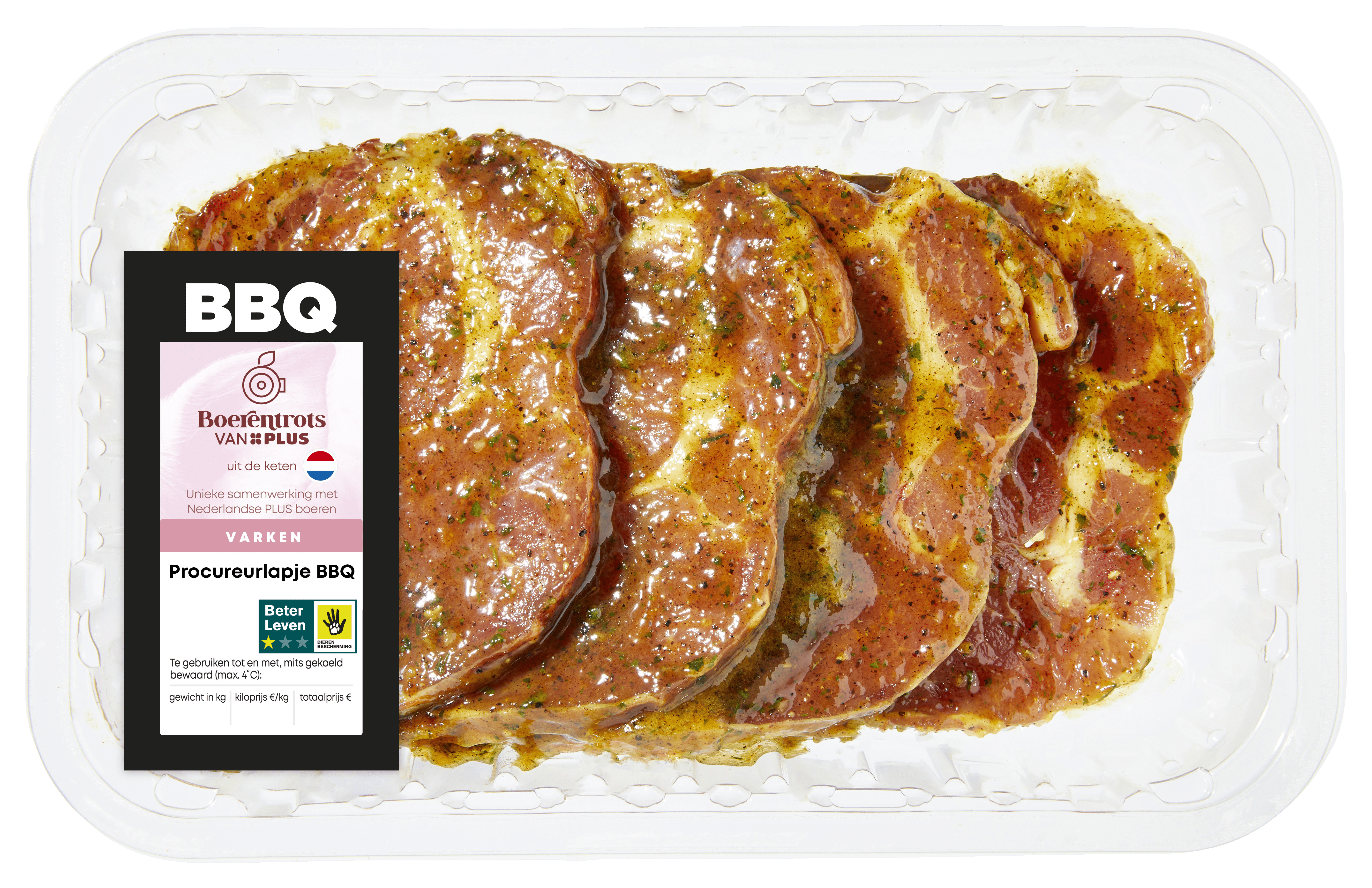 PLUS Boerentrots Procureurlapje BBQ