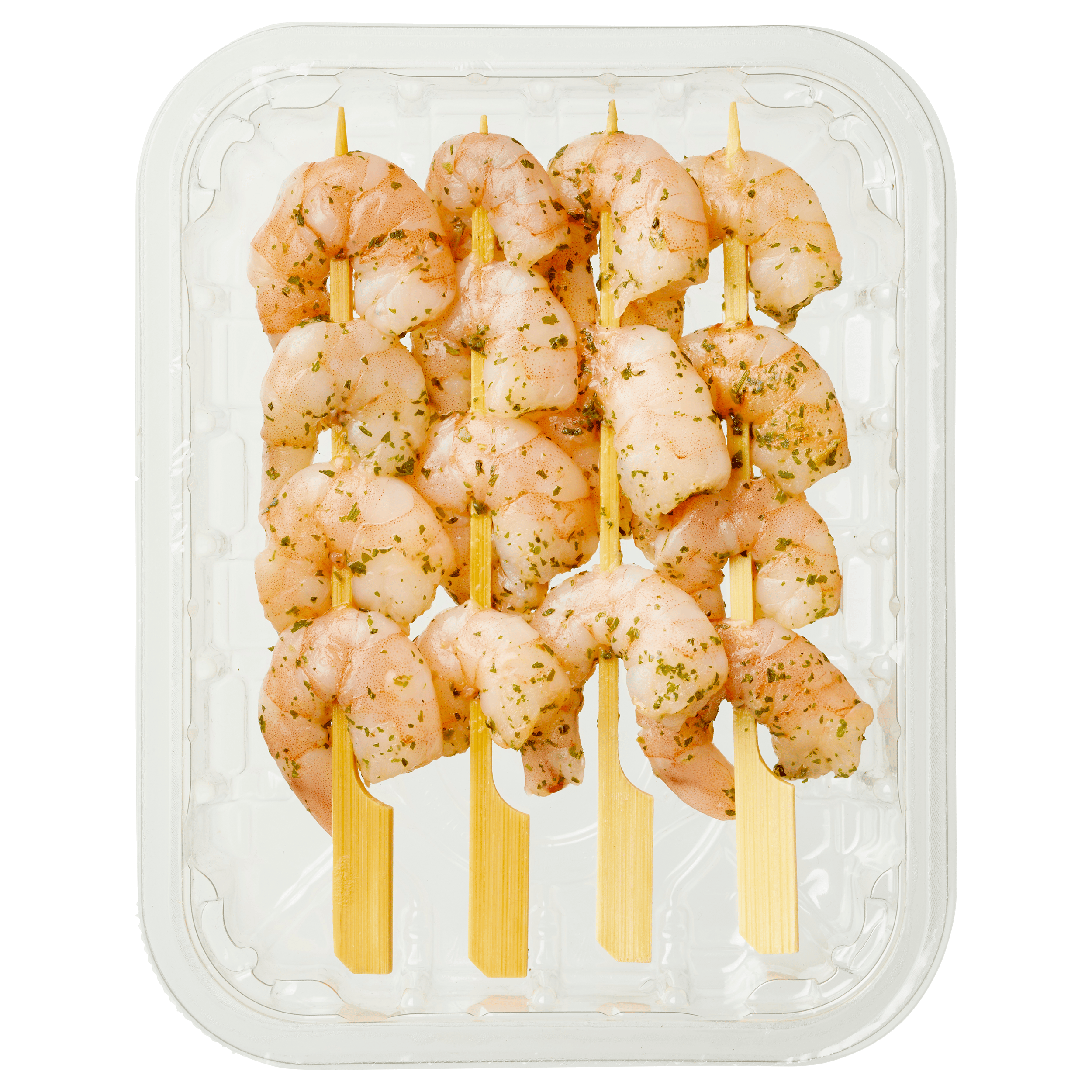 PLUS BBQ Garnalenspies knoflook