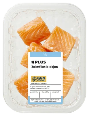 PLUS Zalmblokjes
