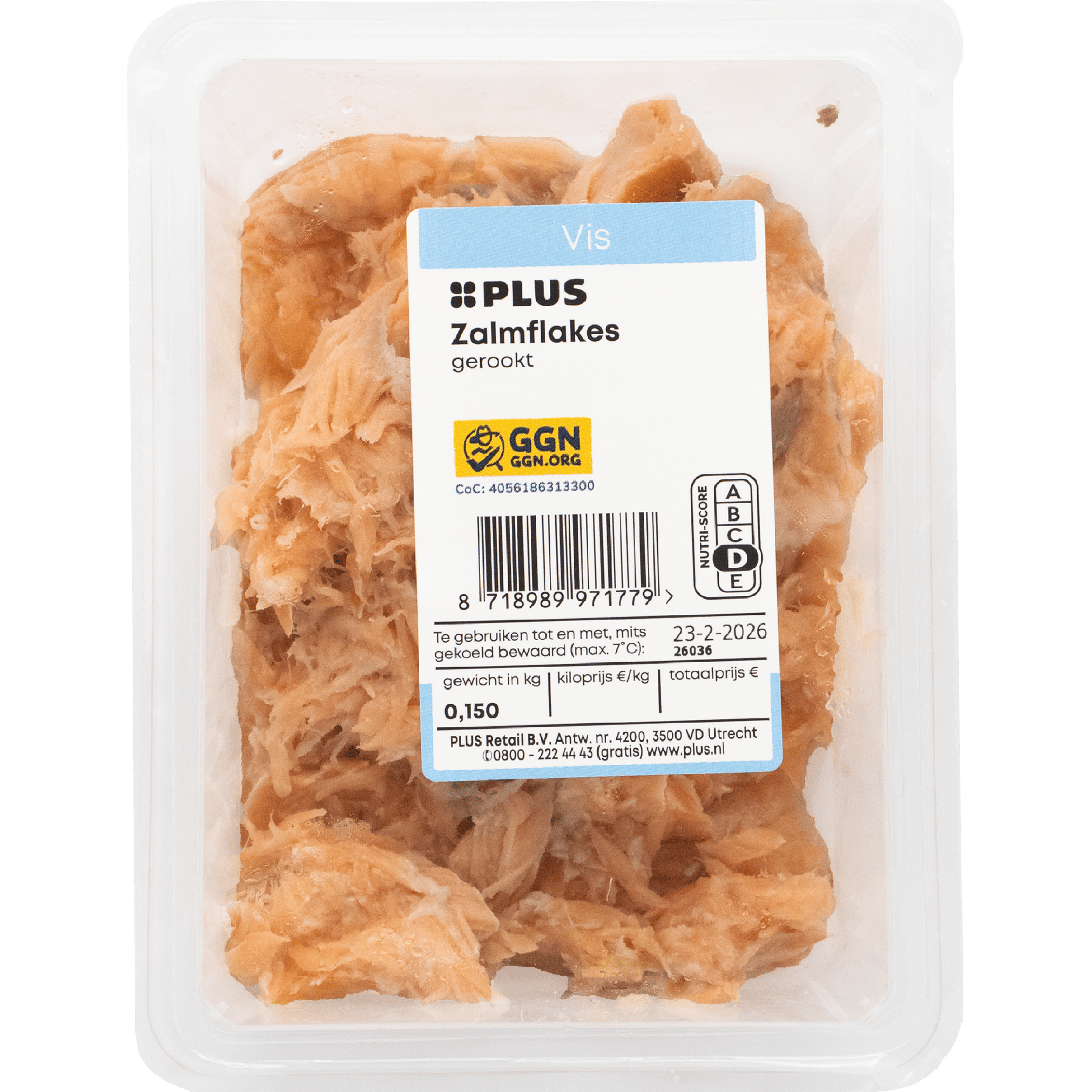 PLUS Warm gerookte Noorse zalmflakes