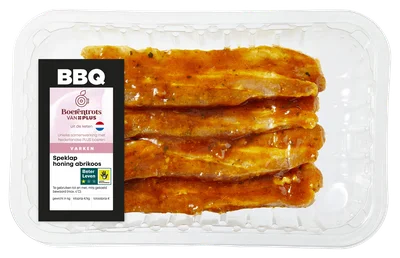 PLUS Speklap honing abrikoos