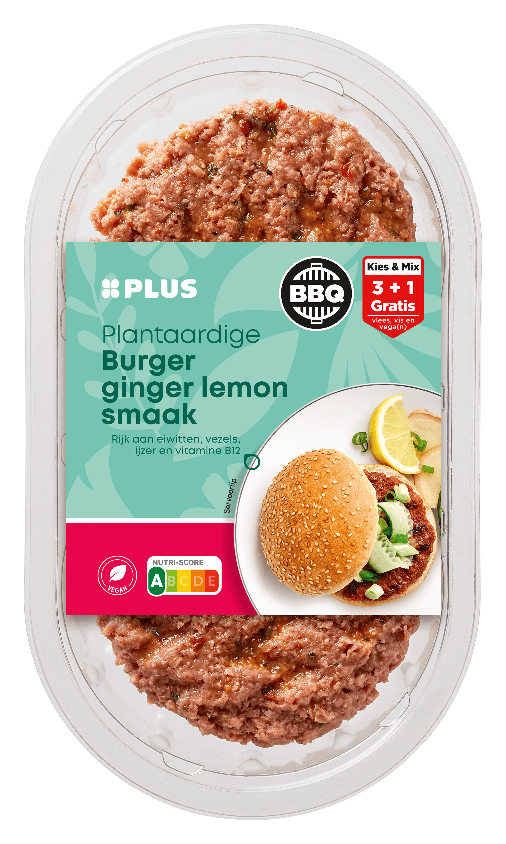 PLUS Ginger Lemon Burger