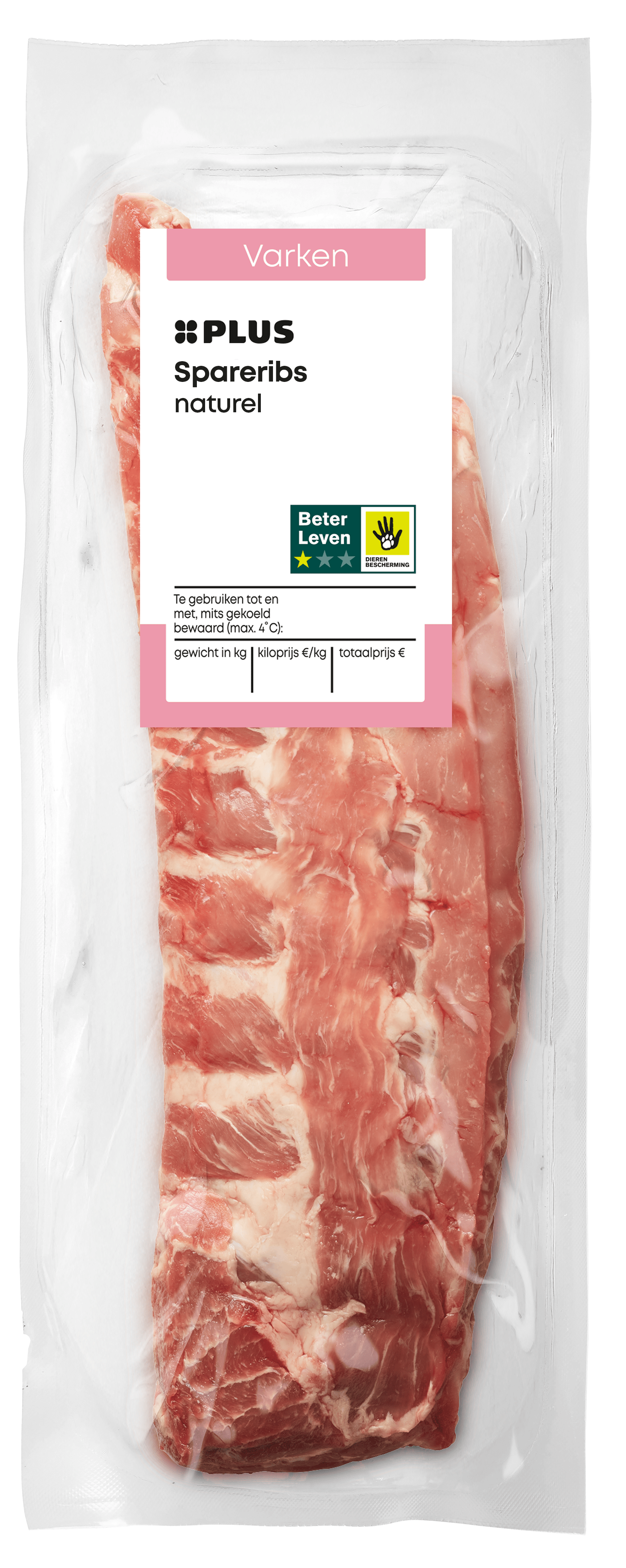 PLUS Boerentrots Sparerib Naturel