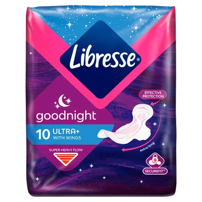 Libresse Maandverband ultra night wing
