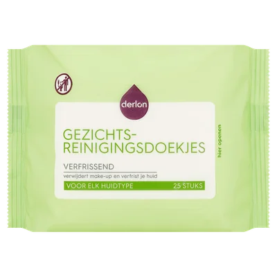 Derlon Gezichtsreinigingsdoekjes