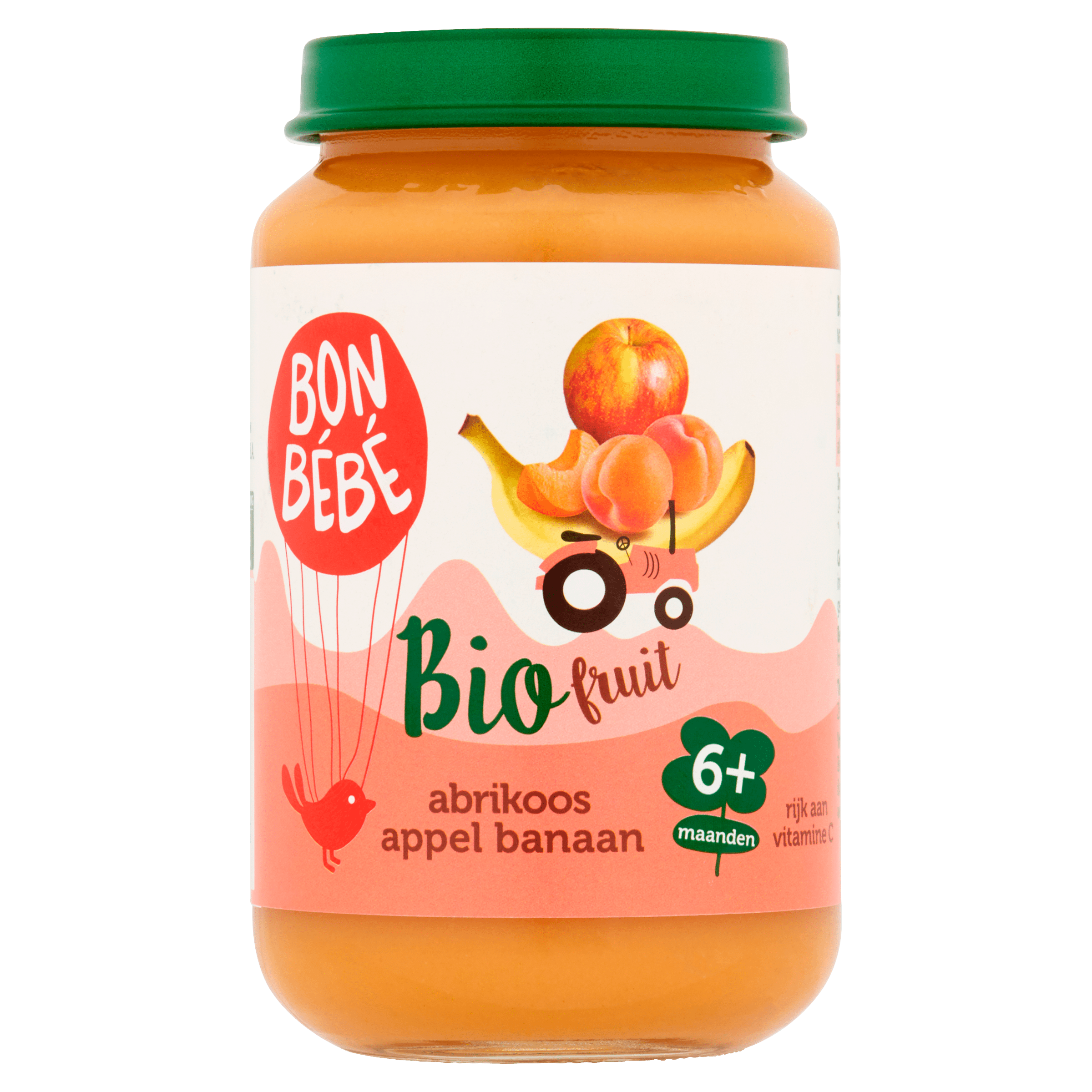 Bonbebe Bio 6mF0605 Abrikoos appel banaan