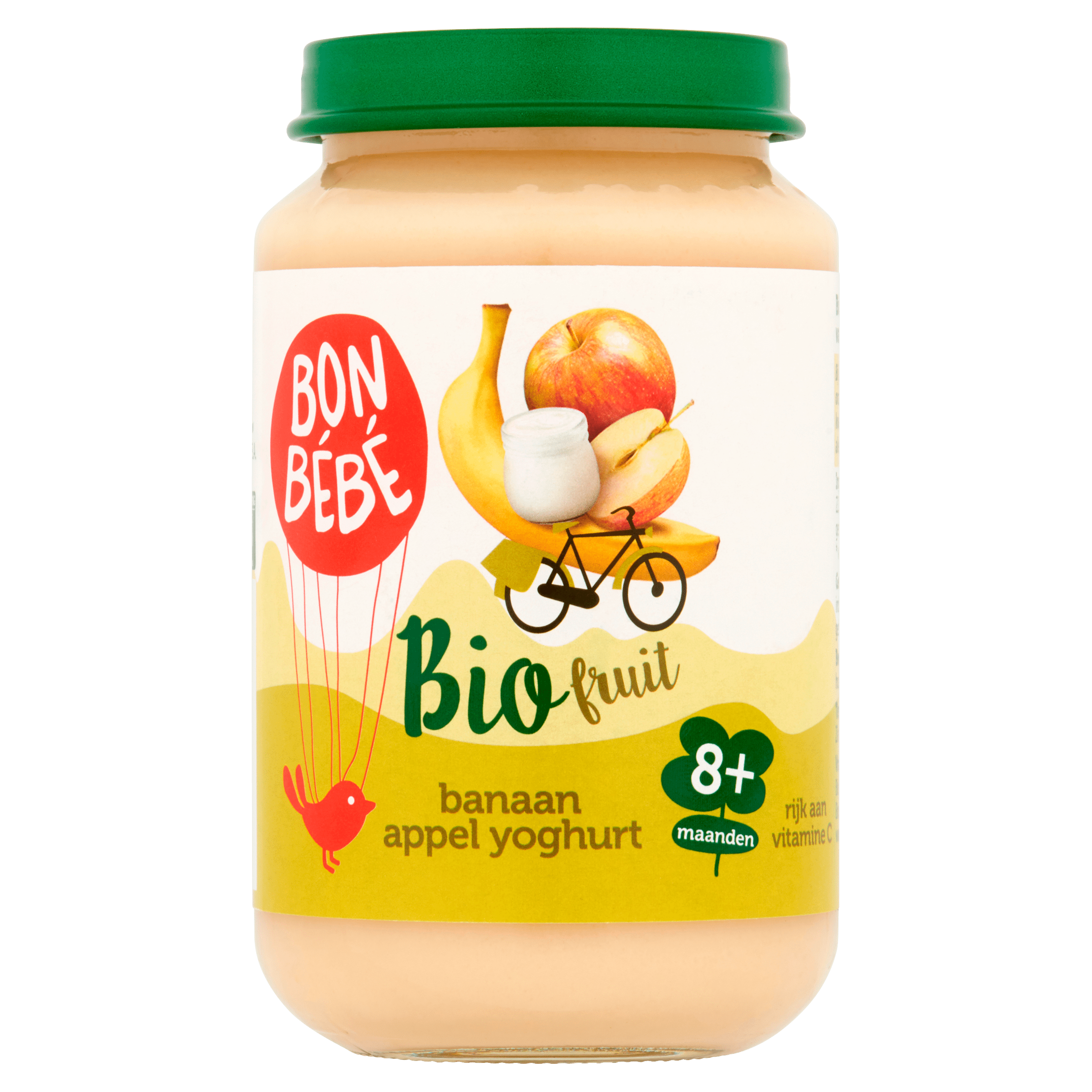 Bonbebe Bio F0806 banaan appel yoghurt