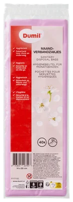 Dumil Maandverbandzakjes 40 stuks
