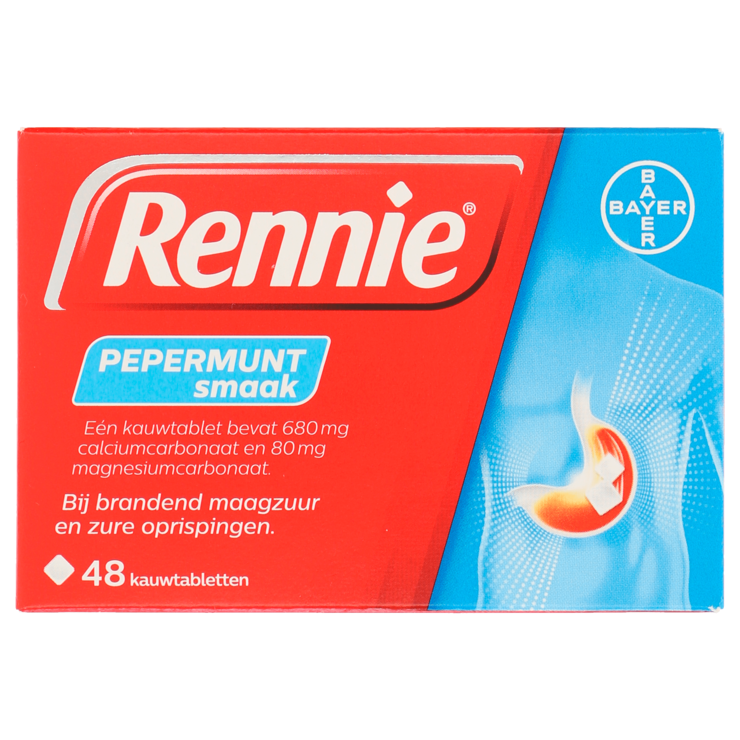 Rennie Maagtabletten pepermunt