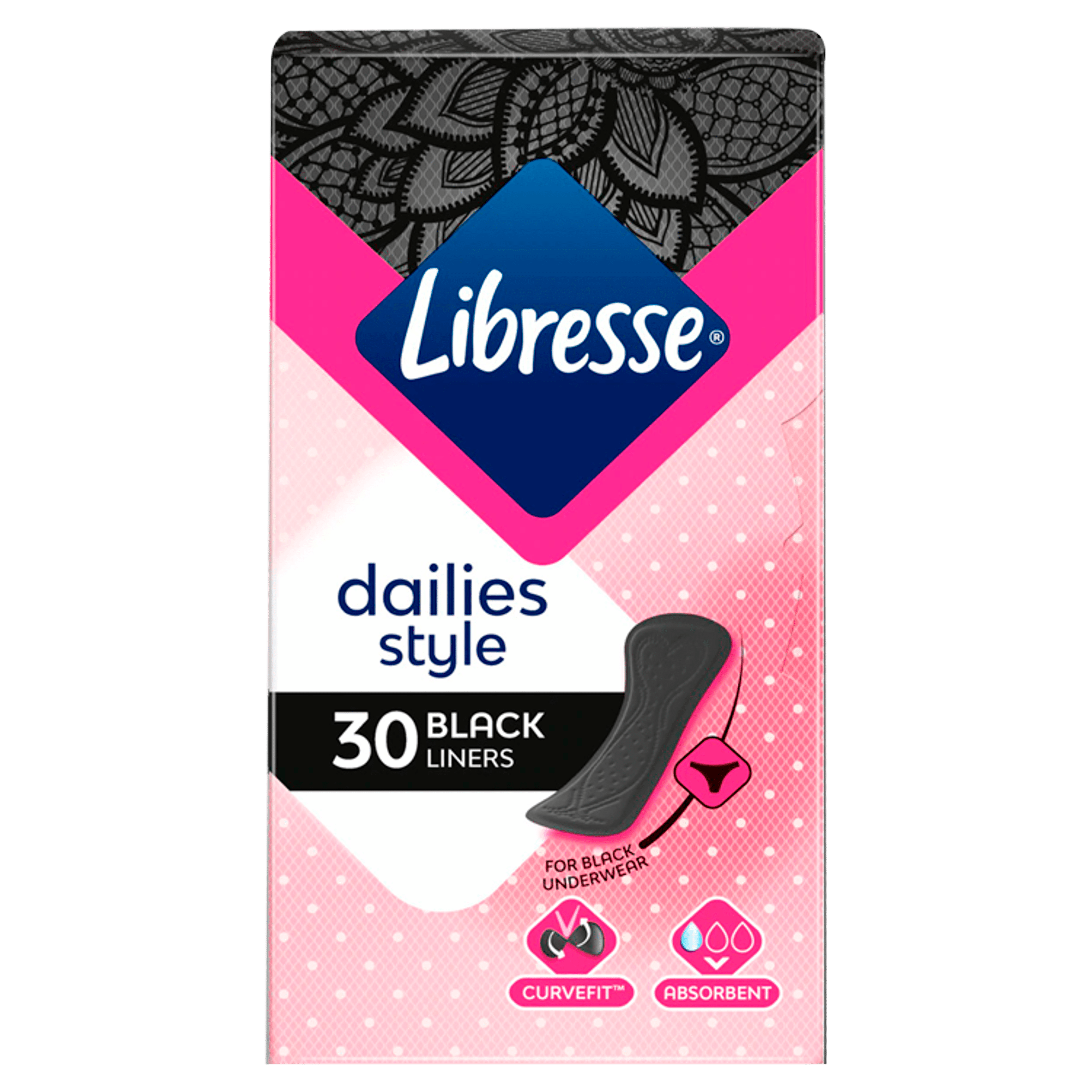 Libresse Inleg normal black