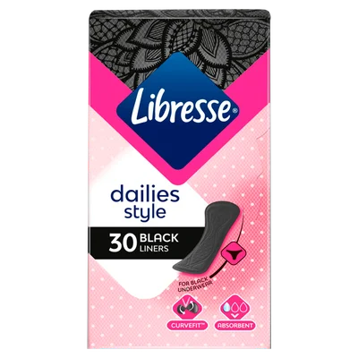 Libresse Inleg normal black