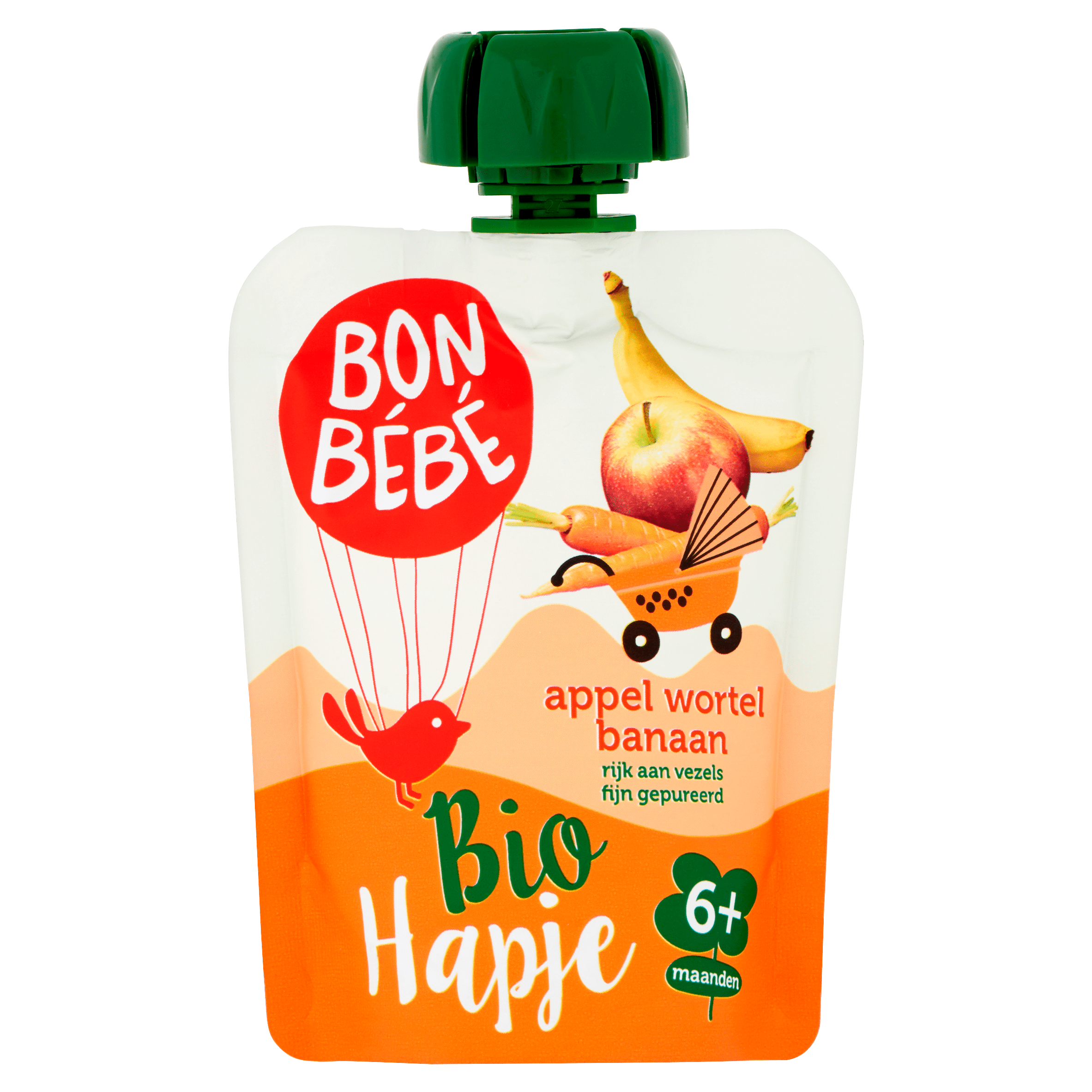 Bonbebe knijp appel wortel banaan +6m