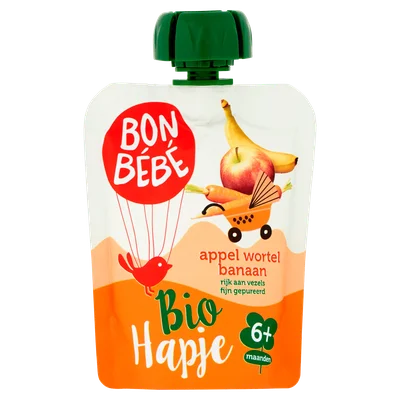 Bonbebe knijp appel wortel banaan +6m