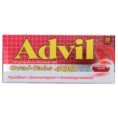 Advil Ovaal-tabs 400 mg