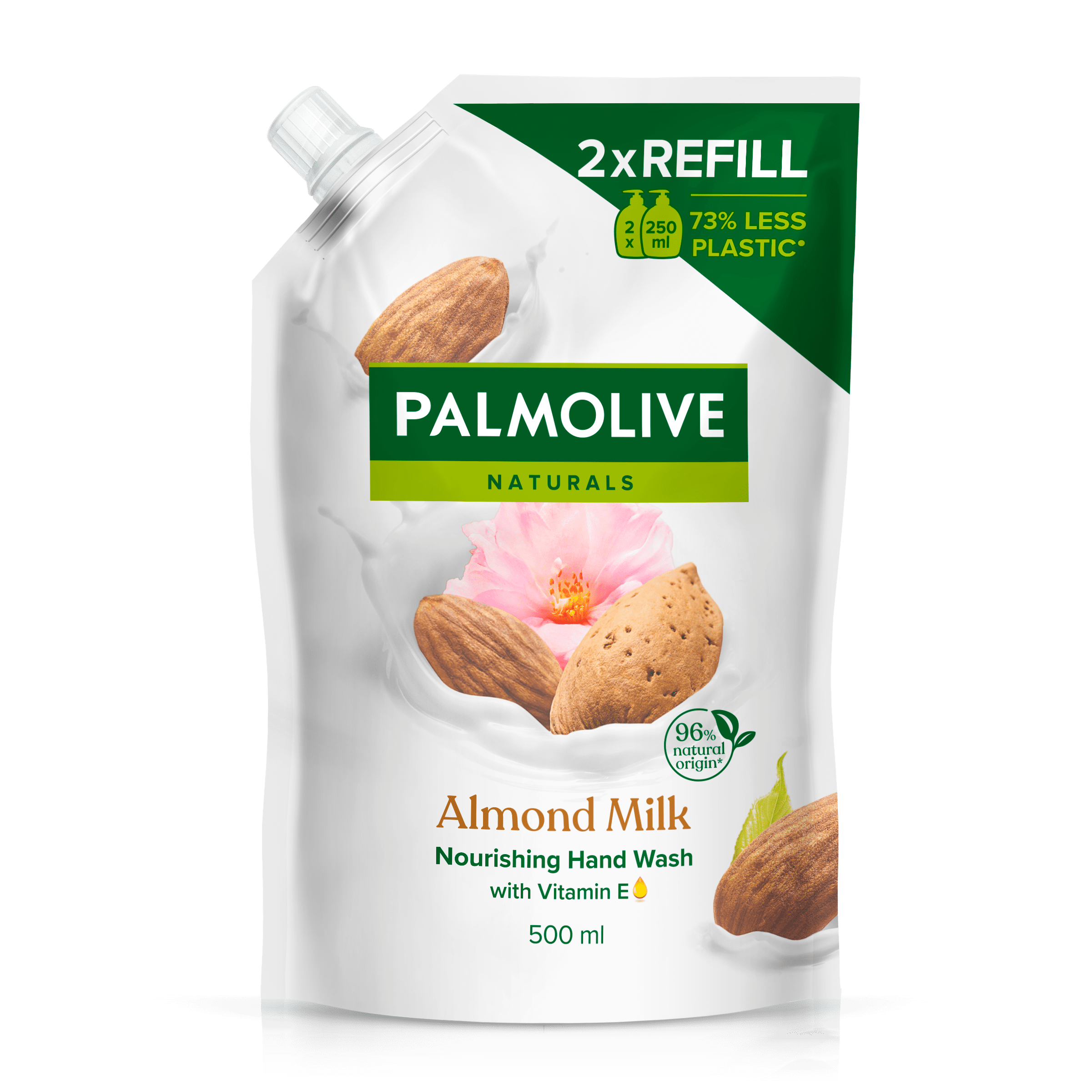 Palmolive Handzeep amandel navulzak