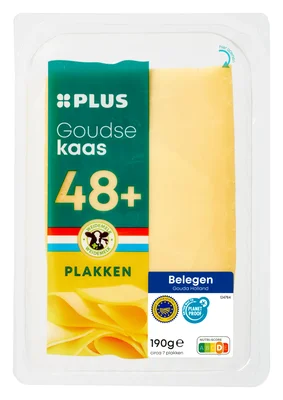 PLUS Goudse belegen 48+ plakken