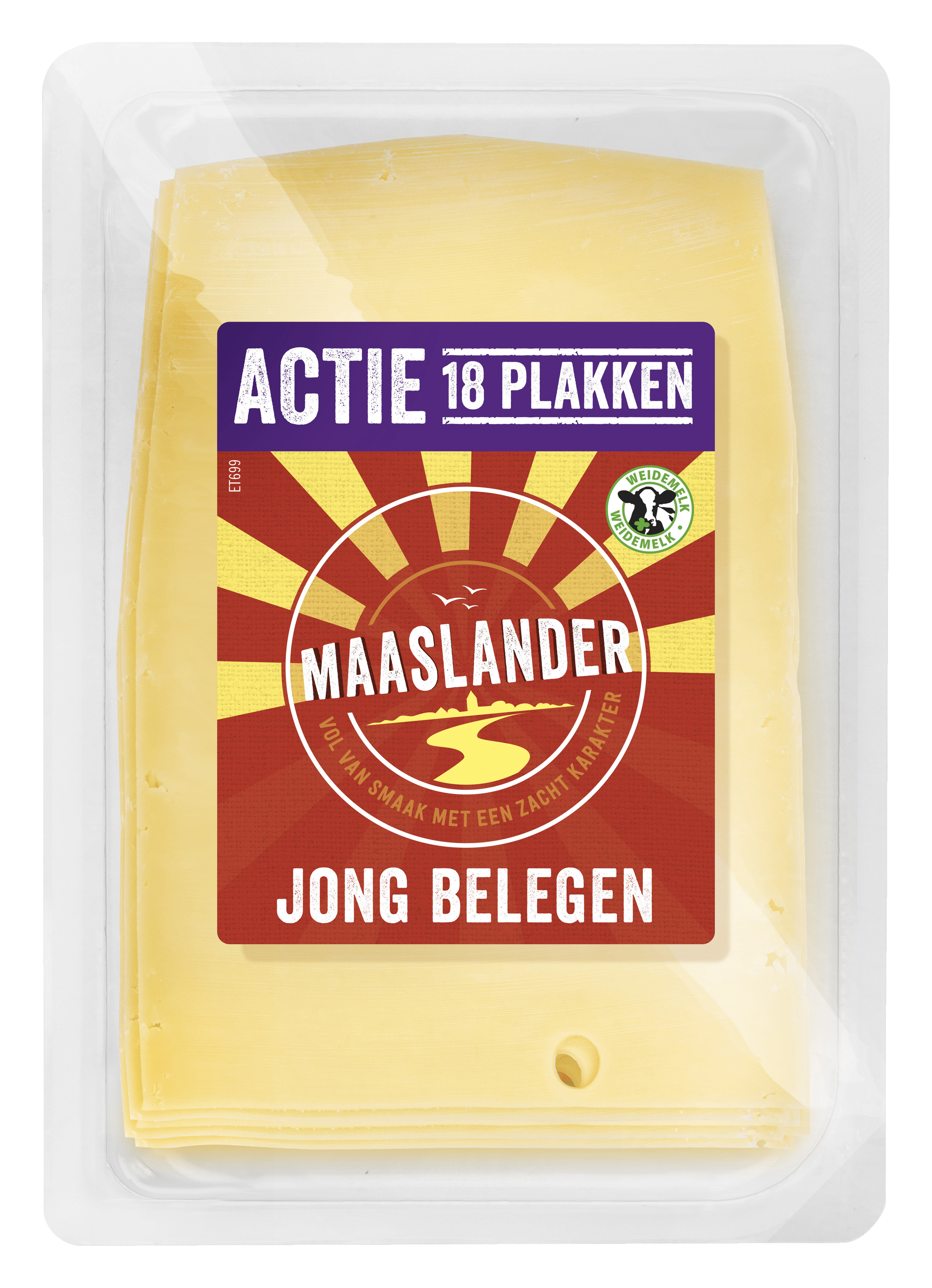 Maaslander Jong belegen 50+ plakken voordeelverp.