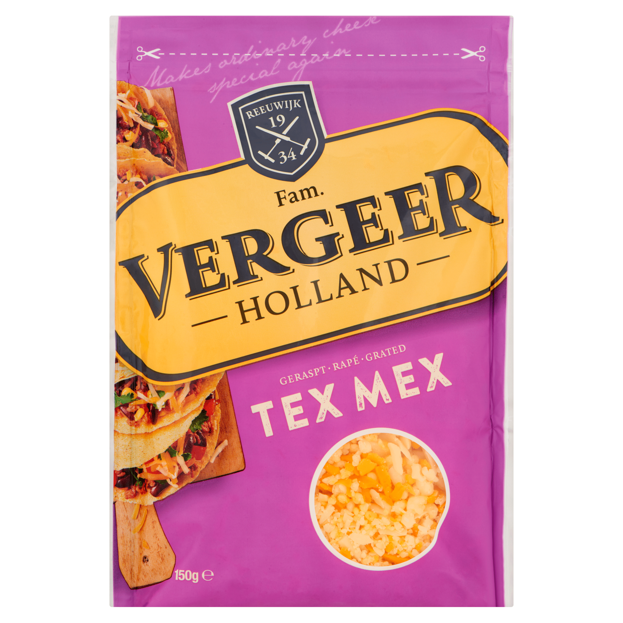 Vergeer Geraspte kaas Tex-Mex