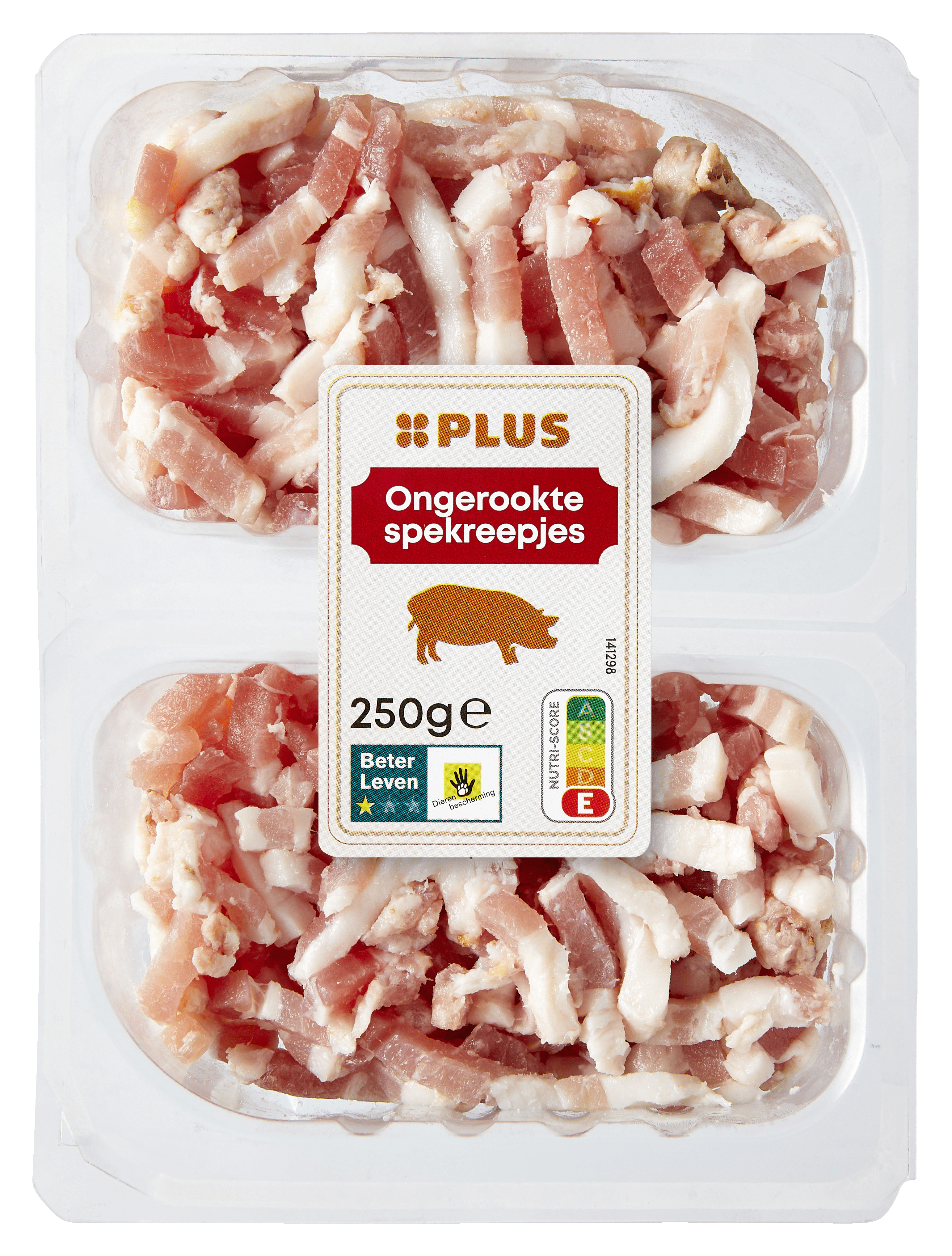 PLUS Ongerookte spekreepjes