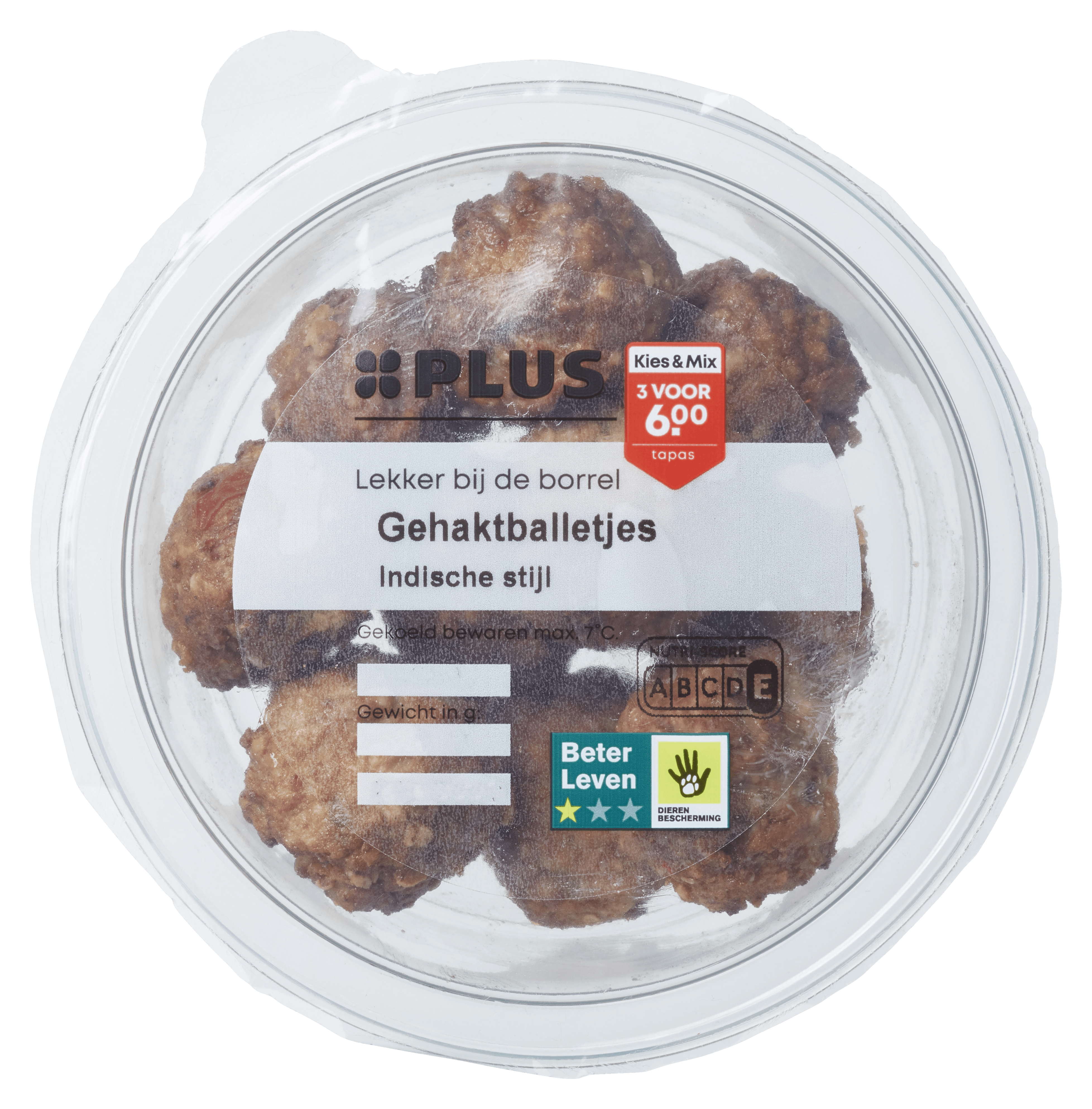 PLUS Gehaktballetjes Indisch