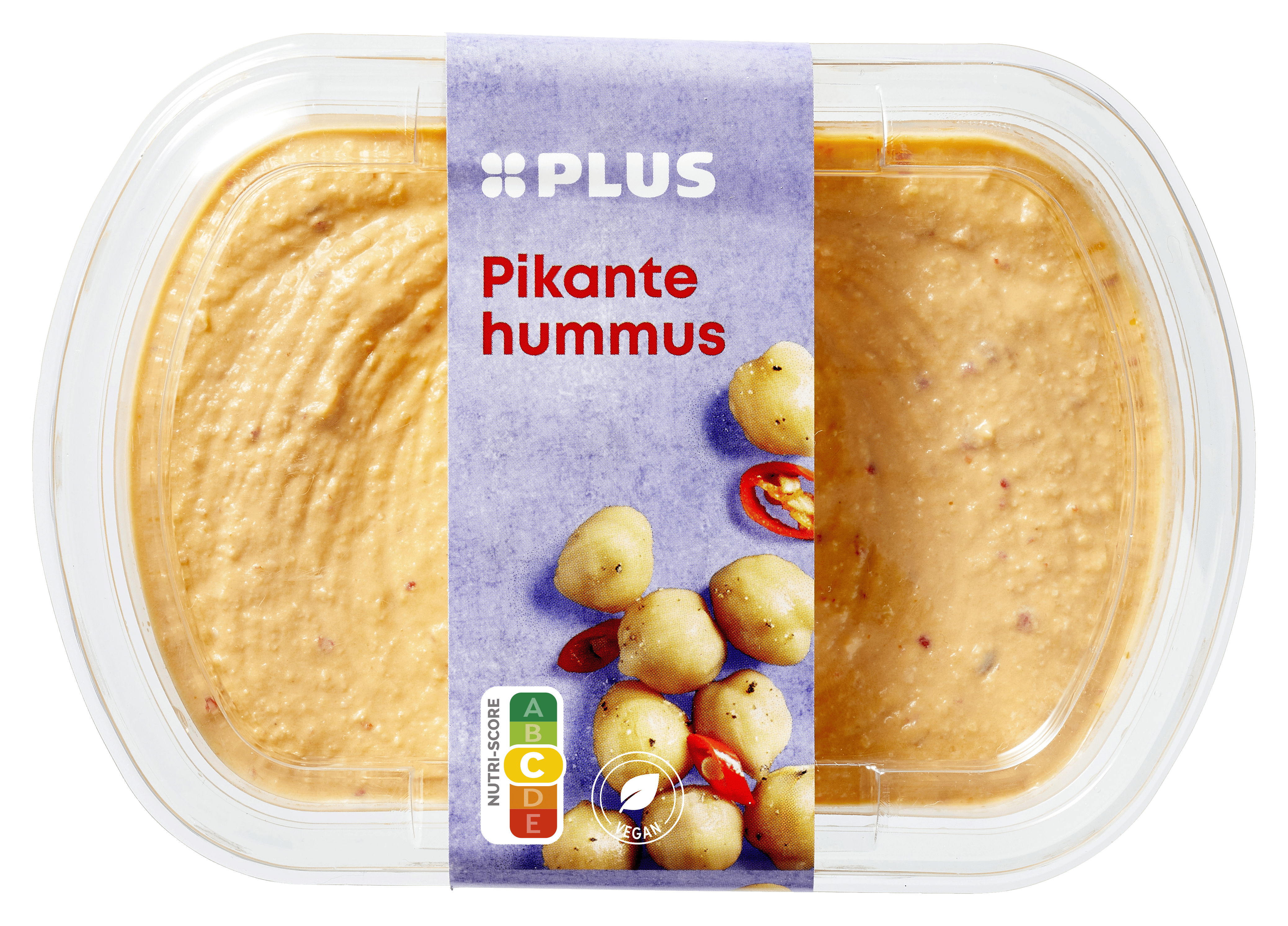 PLUS Hummus pikant