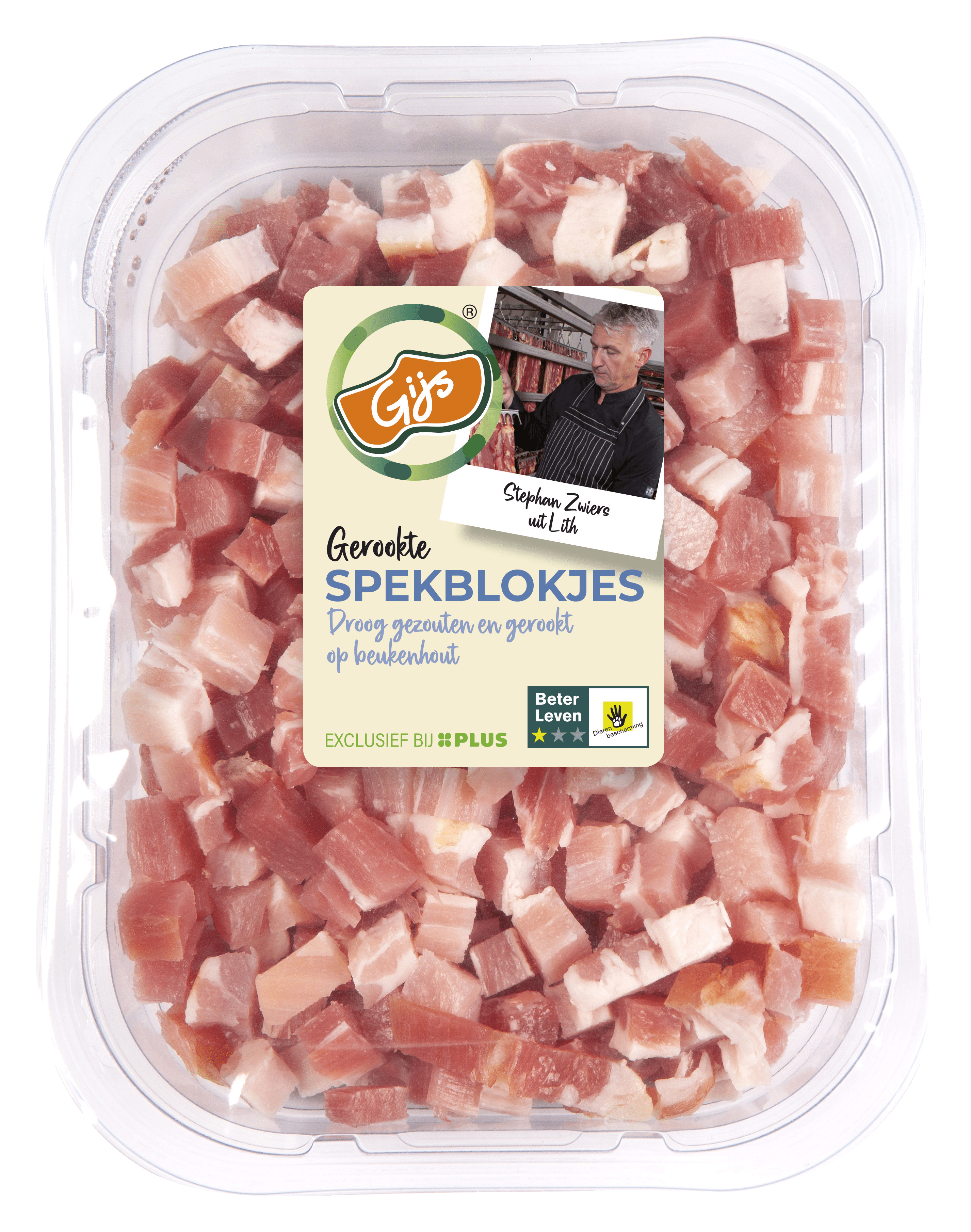 GIJS Gerookte Spekblokjes