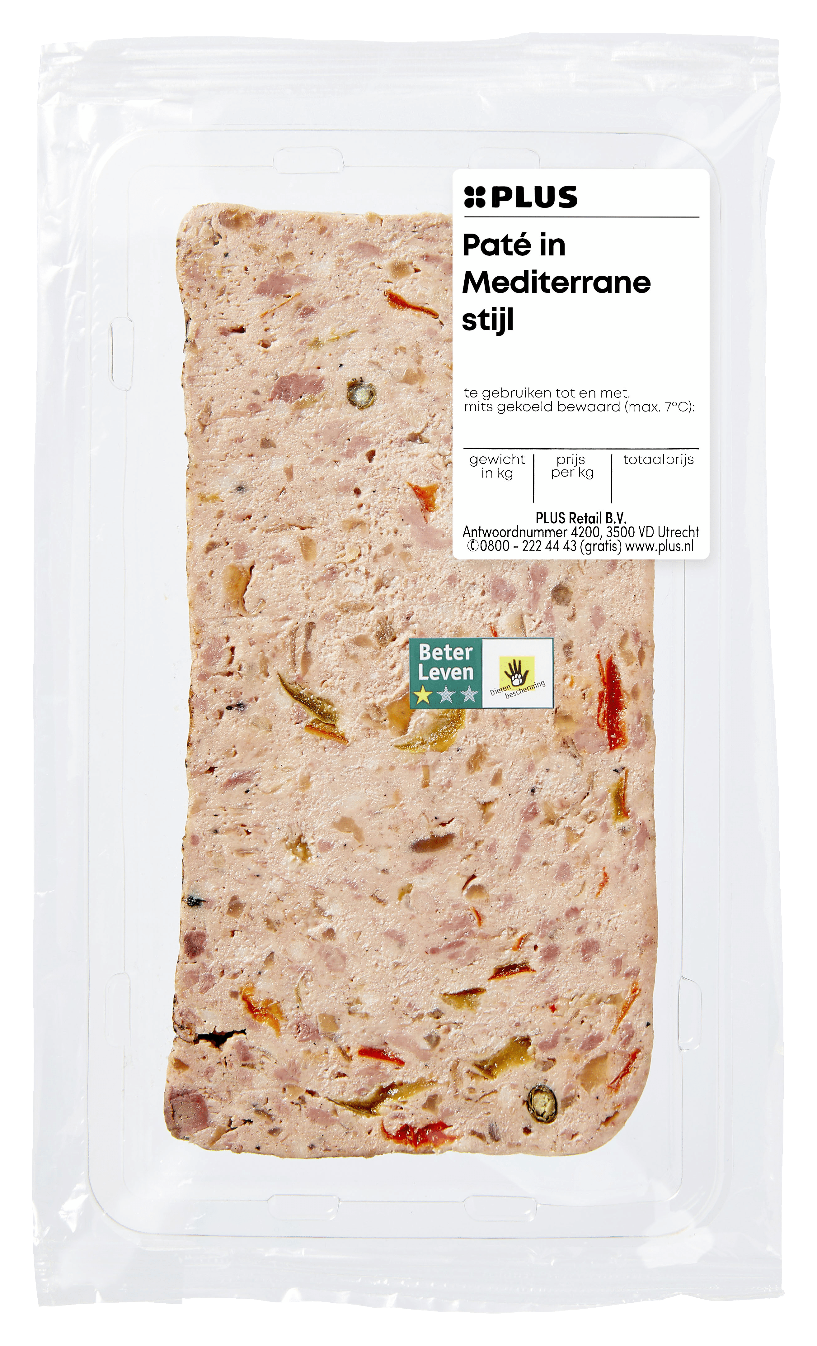 PLUS Paté in Mediterrane stijl