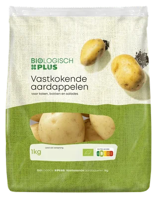 Biologisch PLUS Vastkokende aardappelen biologisch