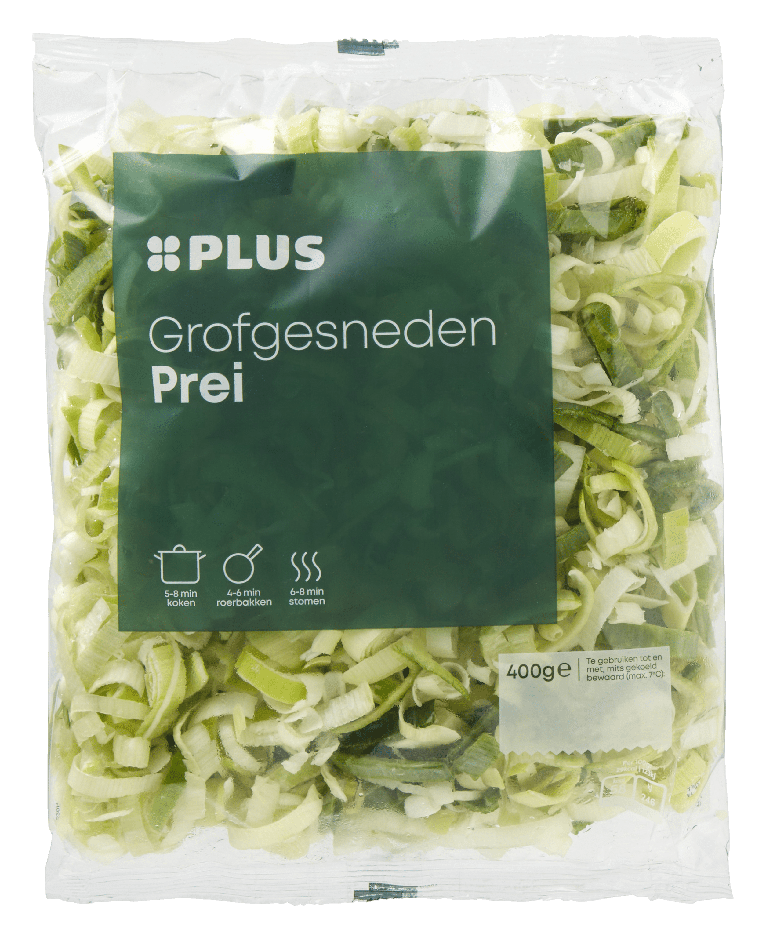 PLUS Prei grofgesneden