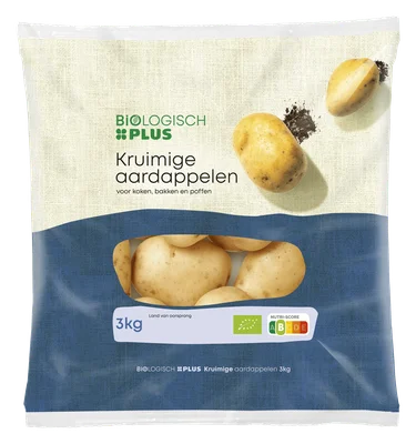 Biologisch PLUS Kruimige aardappel biologisch