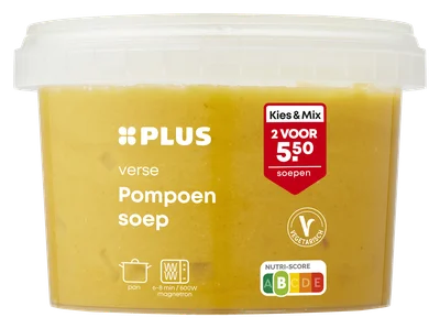 PLUS Pompoensoep