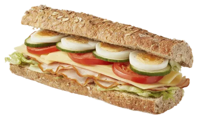 PLUS Meergranen baguette gezond ham kaas