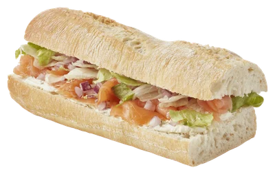 PLUS Witte baguette gerookte zalm