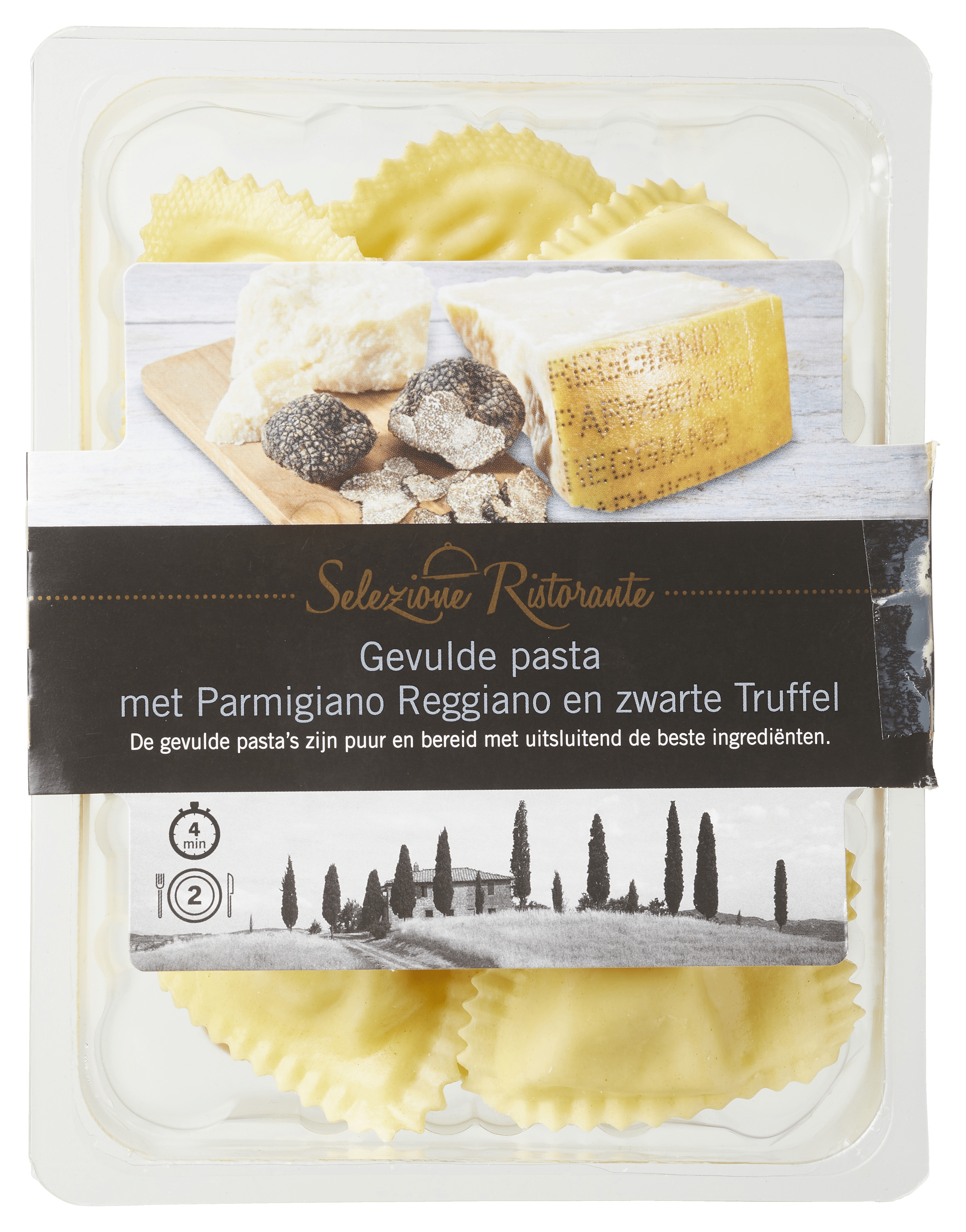 Selezione Ristorante Gevulde pasta met Parmigiano Reggiano