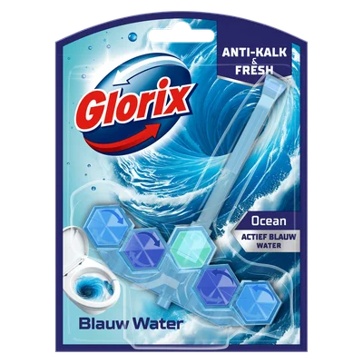 Glorix Toiletblok Blauw water oceaan