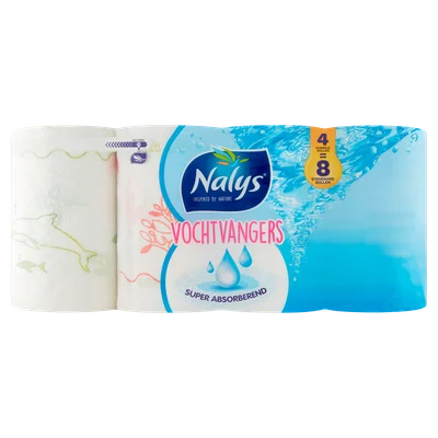 NALYS Vochtvangers keukenpapier dubbele rol