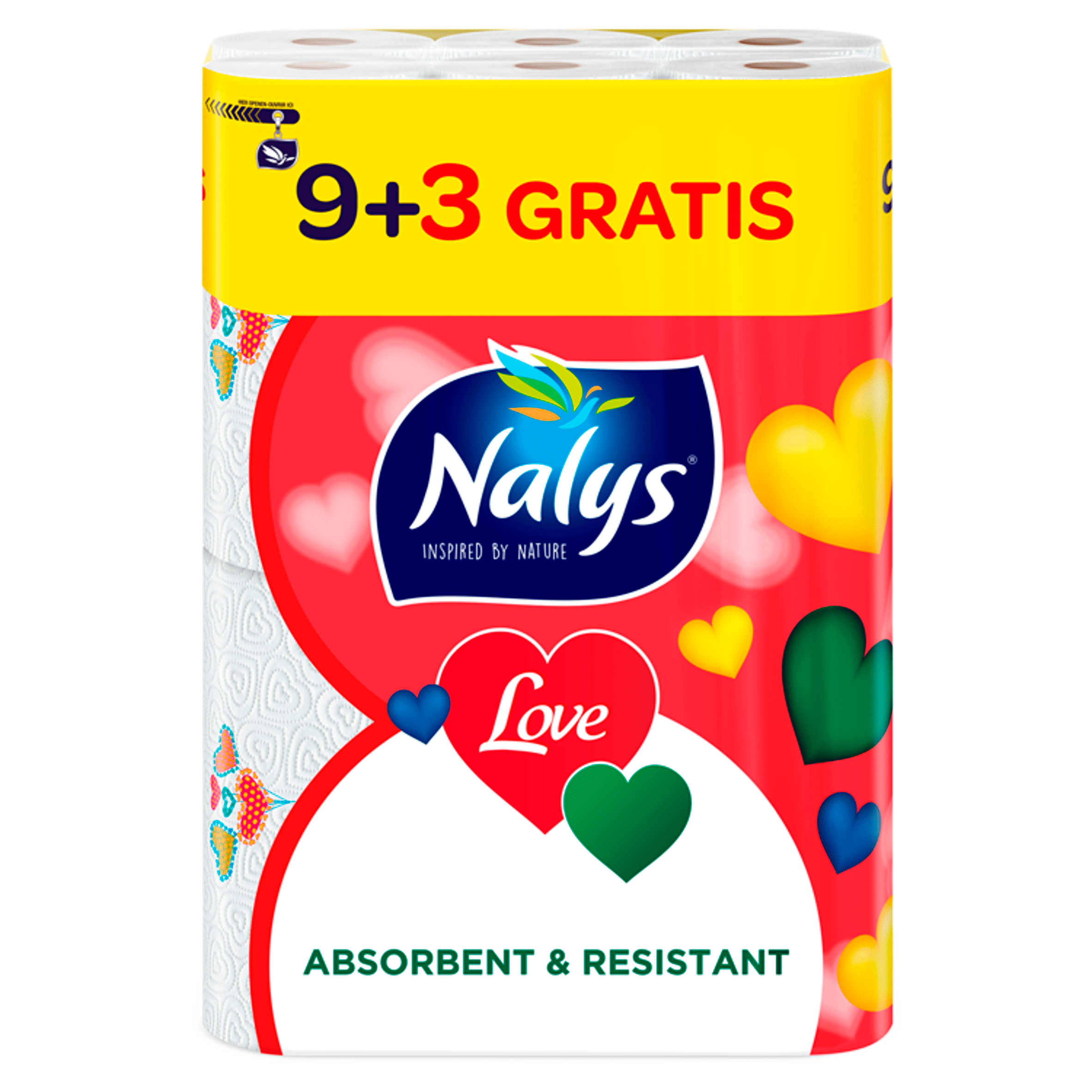 NALYS keukenpapier Love