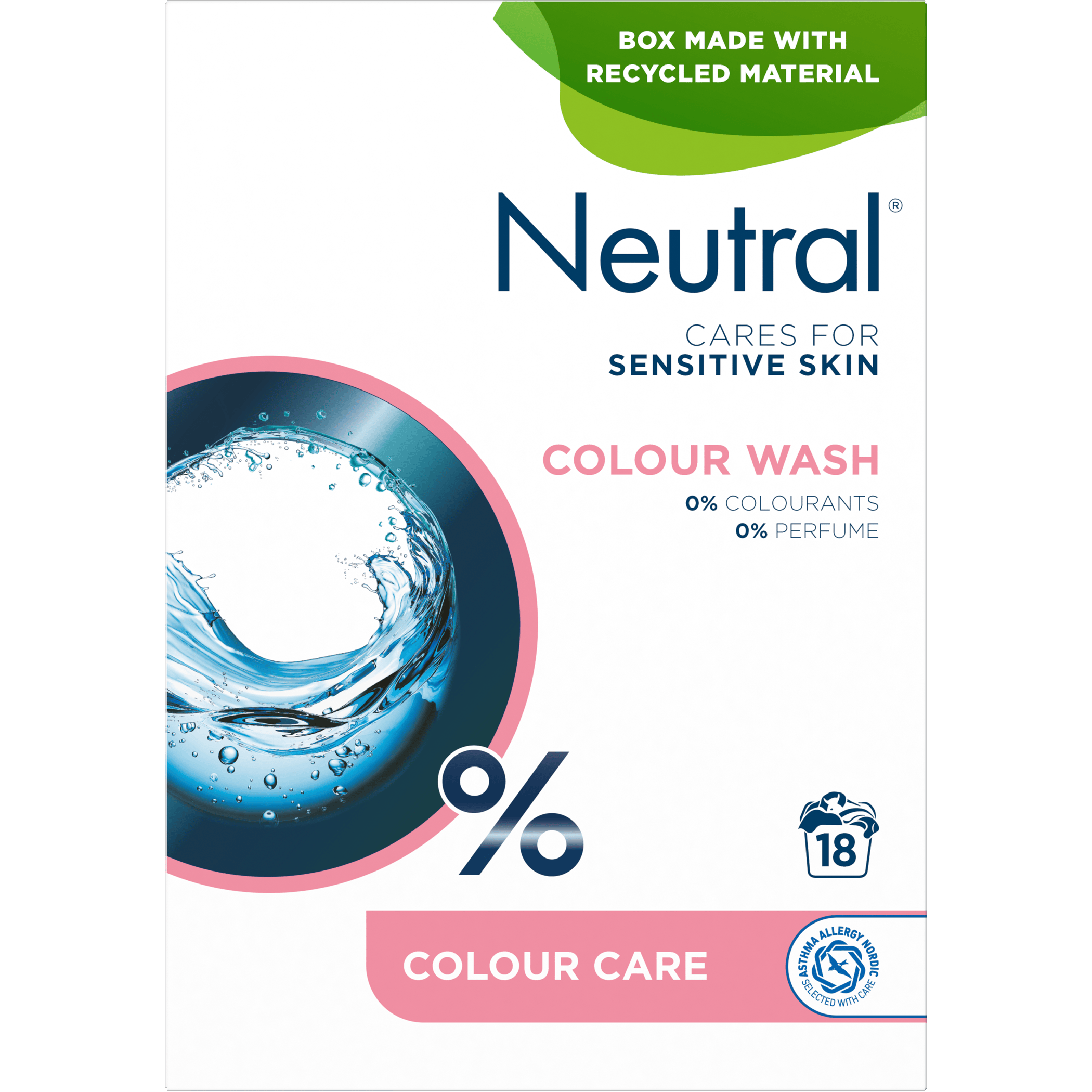 Neutral Kleur Waspoeder Parfumvrij 